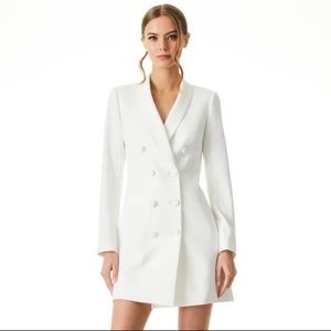 Alice + Olivia Kyrie Tuxedo Dress